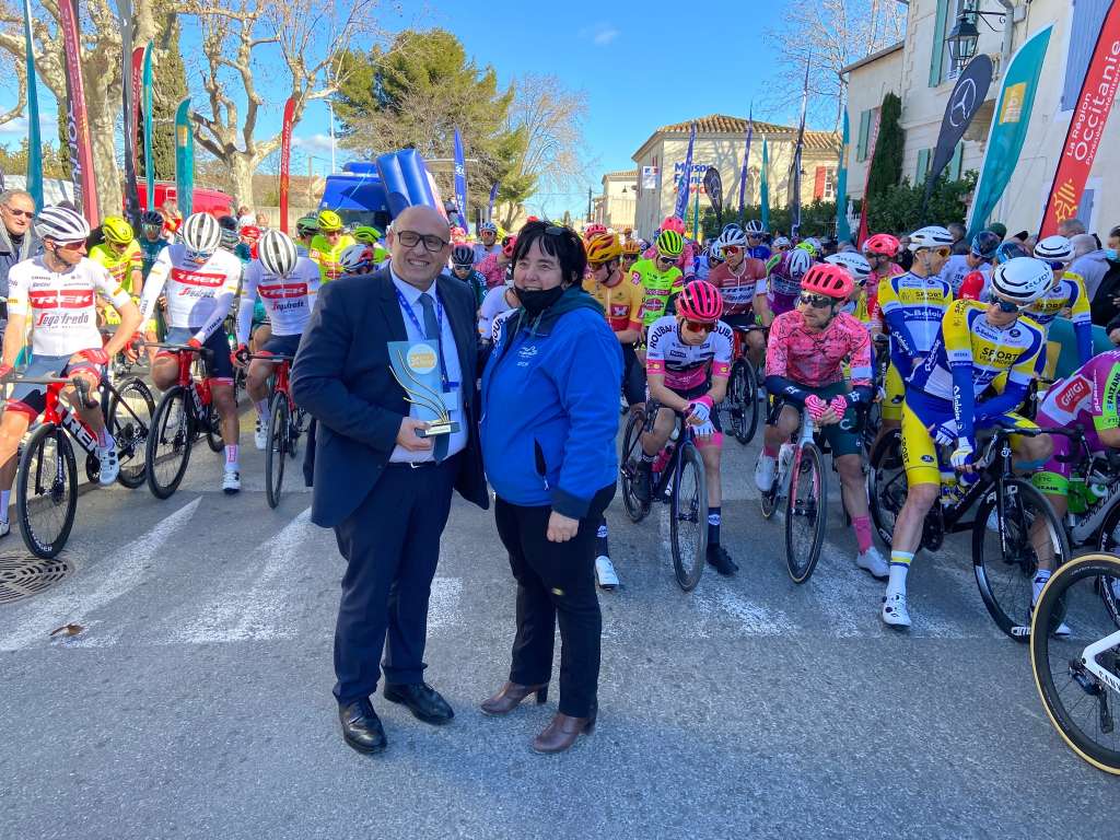 COURSE CYCLISTE L’Étoile de Bessèges 2025 Départ officiel à